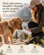 Wayloa Collapsible Dog Water Bottle