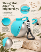 Wayloa Stainless Steel Dog Water Bottle