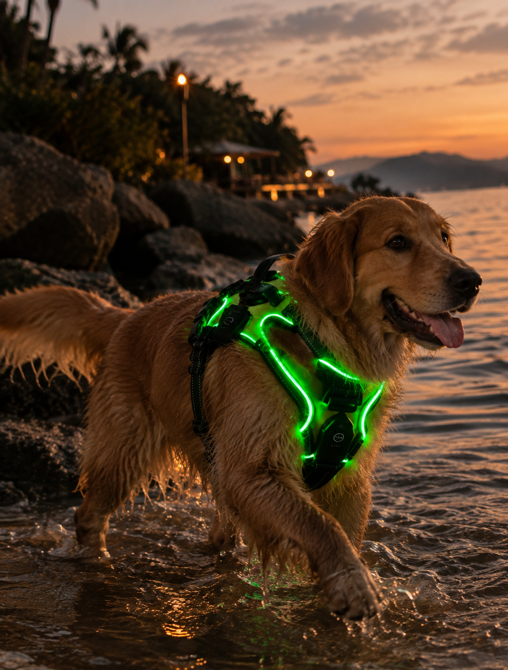 Wayloa LED Dog Harness