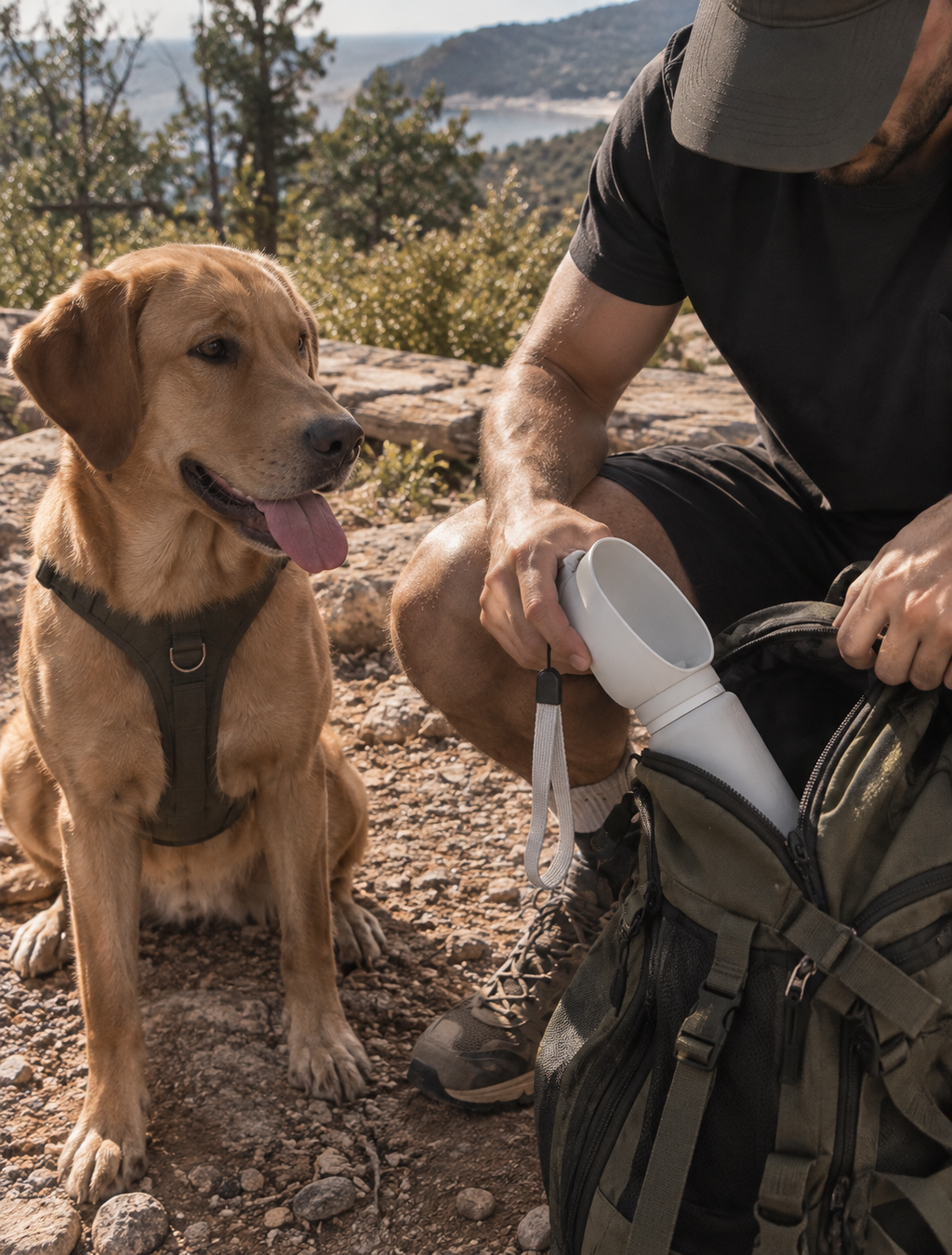 Wayloa Collapsible Dog Water Bottle