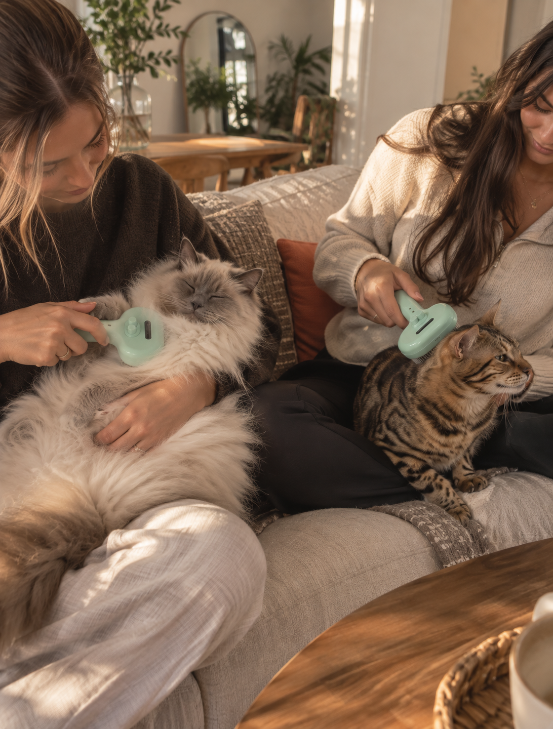 Wayloa Steam Pet Grooming Brush