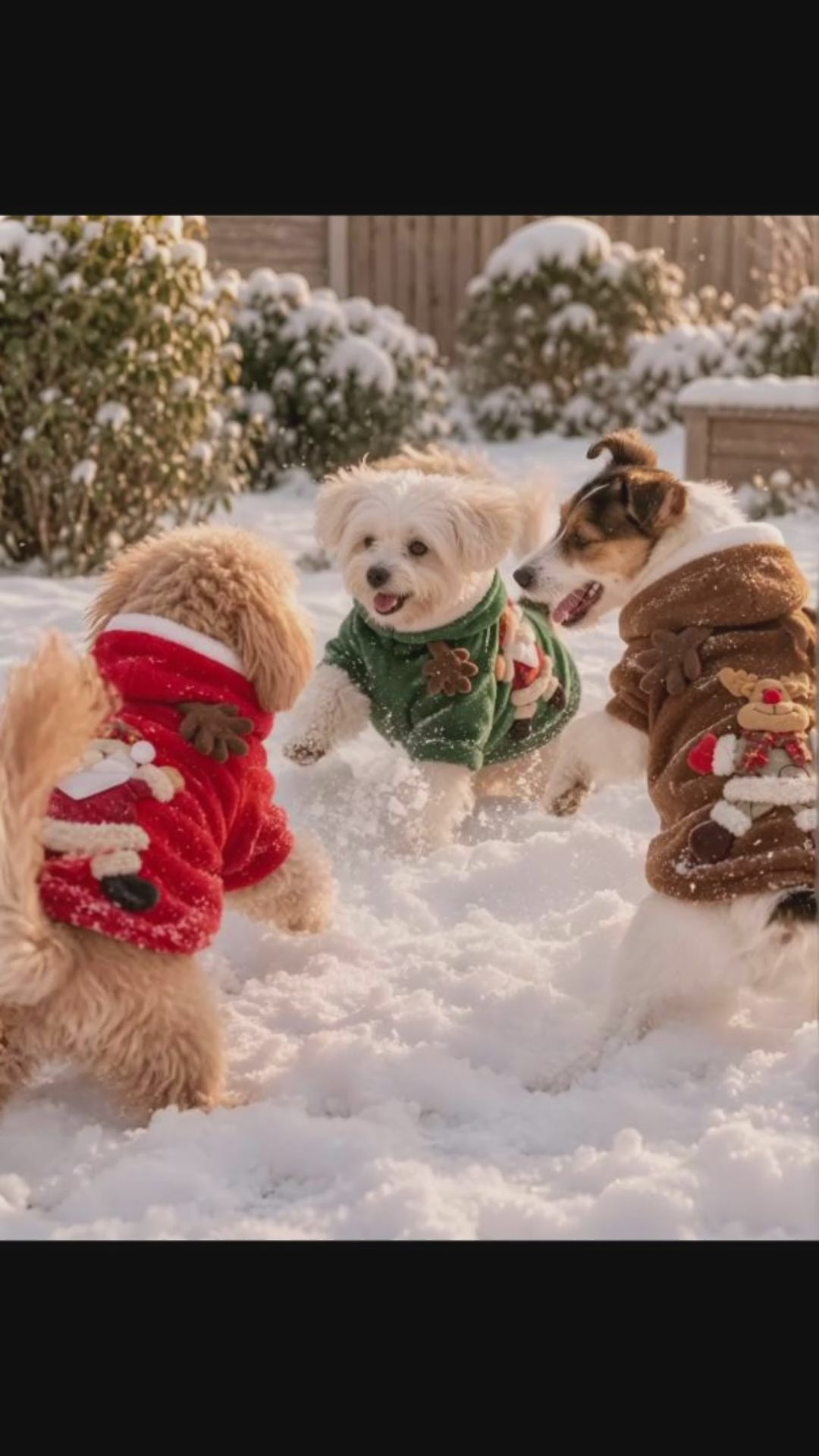 Wayloa Christmas Dog Jumper